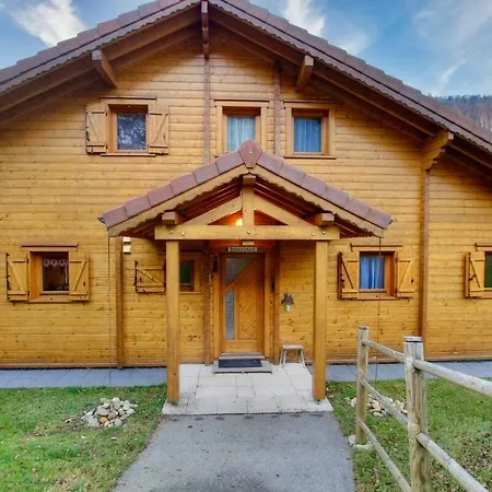Chalet Le Murmure Du Ruisseau, 4 étoiles Avec Sauna Et Terrasse La Bresse